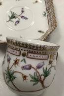 Royal Copenhagen Privately Painted Flora Danica Cream Cup No 3514