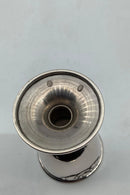 Æggebæger i sølv med Blomster motiv Dansk