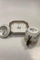 Royal Copenhagen Privat gemalt Flora Danica Cremetasse Nr 3514