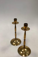 Par Dantorp Danmark Moderne Messing Lysestager