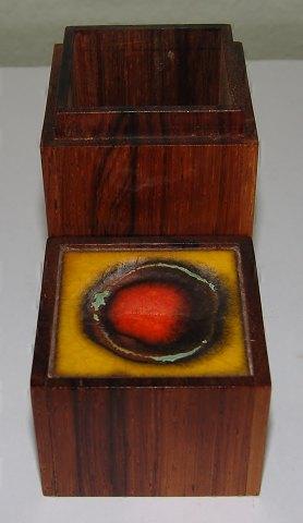 Klitgaard Box with Enamel on lid
