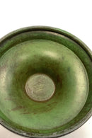 Et par Dansk små bronze stager med fulge motiv