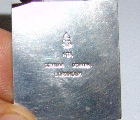 Mogens Bjørn-Andersen Sterling Sølv Smykke med Stor Sten