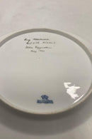 Royal Copenhagen Privately painted Flora Danica Dinner plate No 3549