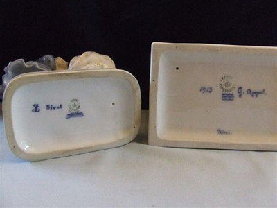 ロイヤルコペンハーゲン フィギュリン プリンセスとブタの子 台座付き