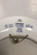 Royal Copenhagen Unika Art Nouveau Vægplatte af Gotfred Rode fra Juli 1898