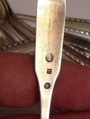 12 Georg Jensen Perle Mokkaskeer fra 1920'erne