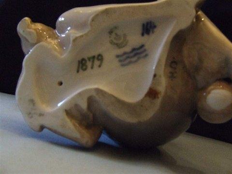 ロイヤルコペンハーゲン フィギュリン ガールウィズテディ No 1879