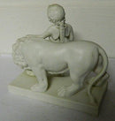 Bing & Grondahl Thorvaldsen Figur von Amor mit dem gezähmten Löwen Nr. 8