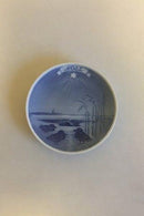 Royal Copenhagen Juleplatte lille størrelse med ænder Fransk Tekst