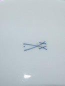 Meissen Porcelæn Stort Rundt Serveringsfad med Rose Design