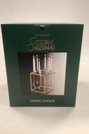 Georg Jensen Golden Christmas Opsats til lyseholdere