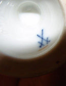 Meissen Tysk Porcelæns Vase med blomster