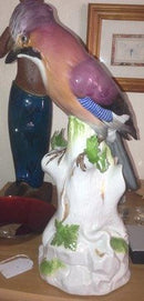 Meissen Porcelæns figur af en fugl fra omkring 1900