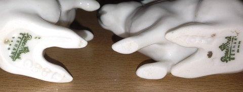 Rosenthal Art Nouveau Figurer af Kaniner