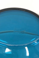 Orrefors Fuga Rund Glas Skål i blå Sverige