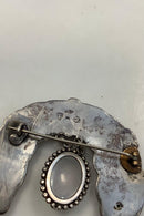 Art Nouveau Broche af Sølv fra Gran og Laglye