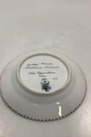 Royal Copenhagen Privately painted Flora Danica Cake plate No 3552