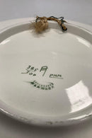 Aluminia Fajance Fad / Skål No 385/300 med Fiske motiv