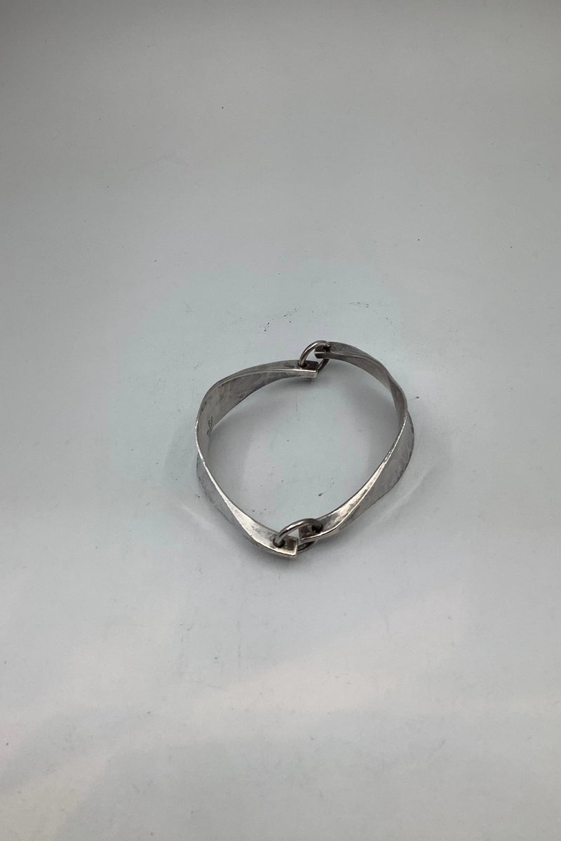 Norway Ragnar Hansen for Norway Plus design Studio. Mirror II Sterling Silver Bracelet Ca. 1965