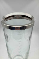 Ein Michelsen Sterling Silber montiert Cocktail Glas Krug mit Ausgießer