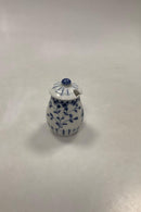 Bing og Grøndahl Dickens Sommerfugl Sennepskrukke med Låg No. 52 C