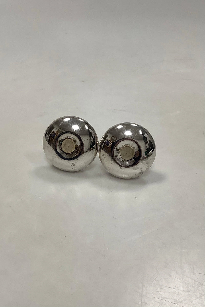 Moderne Cohr Sølvplet Salt og Peberbøsser