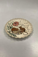 England Copeland Fajance Tallerken med Rotter