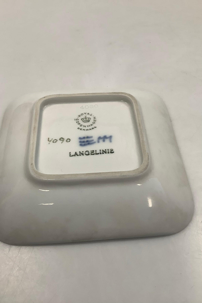 Royal Copenhagen Skål og askebæger No 4090 Langelinie Måler 12,5 cm x 12,5 cm