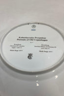 Royal Copenhagen Plate Copenhagen Prospects Rosenborg No 9