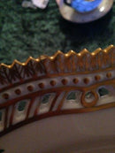 Royal Copenhagen Flora Danica Dinner Plate with pierced border 20/3553. Measures 25cm and is in good condition. Latin inscription: "Acer platanoides L."