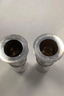 Georg Jensen Sterling Sølv Par Lysestager No 1141