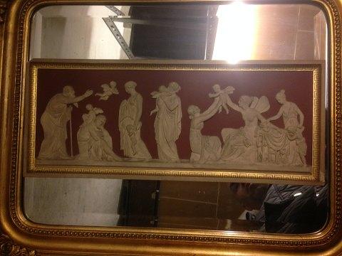 Ipsen Terracotta Relief af "Kærlighedens Aldre" af Bertel Thorvaldsen No 391