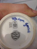 Sevres Art Deco Vase in Porcelain by Gensoli with bird motif from 1926