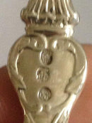 Pair of Danish Apostle Silver Spoons from 1897.