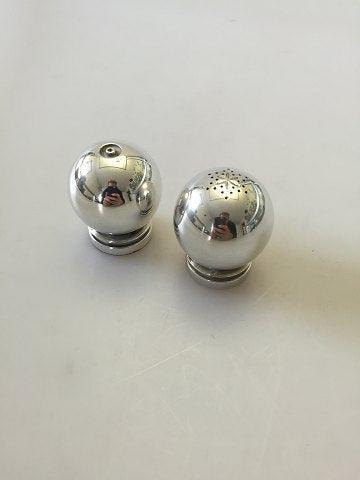 Georg Jensen Sterling Silver ピラミッド型ソルト＆ペッパーシェイカー No 632
