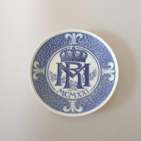 Royal Copenhagen mindeplatte fra 1921 RC-CM200