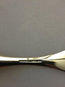 Dyb Barneske i Sterling Sølv med monogram og blå emalje W.S. Sørensen