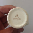 Aluminia Julehjerte i Grøn 7,5cm høj