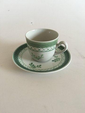 ロイヤルコペンハーゲン グリーントランクバー コーヒーカップ 