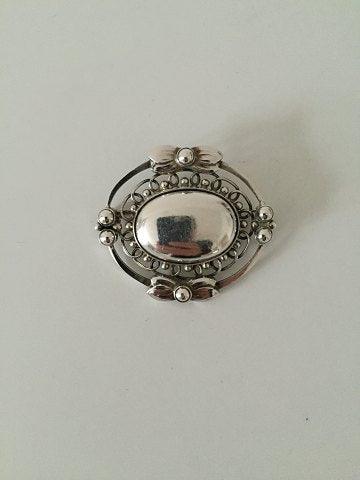 Georg Jensen Sterling Silver Broche No 91
