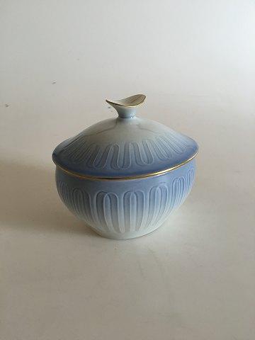 ビング＆グロンダール バレリーナ with ゴールド オーバルシュガーボウル No 302