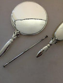 Georg Jensen Sterling Silver Harald Nielsen Mirror, Brush and Cumb No 172