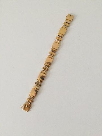 Georg Jensen 18K Guld armbånd No 287 fra 1933-1944