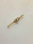 Georg Jensen 14K Guld Broche med Perle No 110