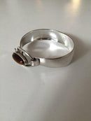 N.E. From Armband aus Sterlingsilber mit Bernstein