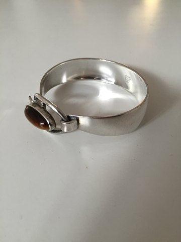 N.E From Bracelet in Sterling Silver with Ambor