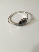 N.E. From Sterling Silver Bracelet with Stone