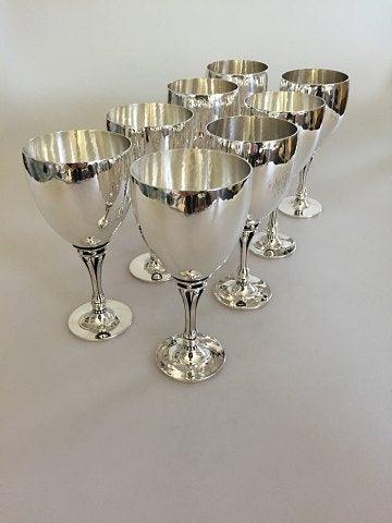 ジョージ ジェンセン スターリングシルバー ワイングラス No 532B