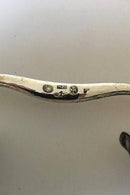 Georg Jensen Paar Sterling Silber Loser Griff Nr. 1 für Tablett